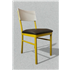 Used Yellow Metal Frame Chair